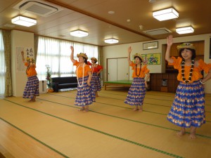 みやべ_福岡県_大牟田市_デイサービス_フラダンス1